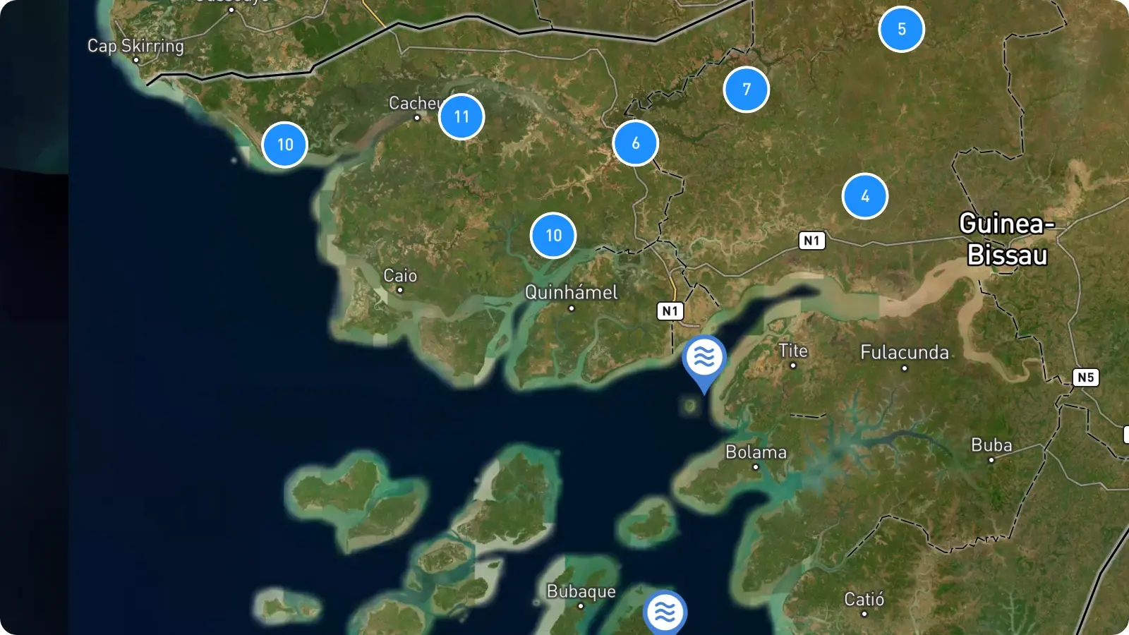 map