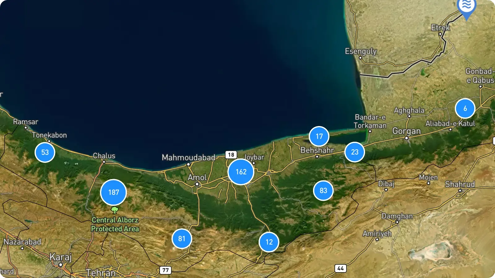 map