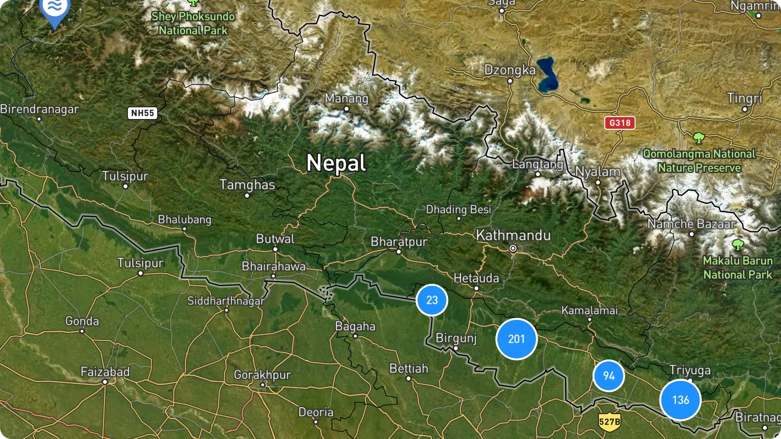 map