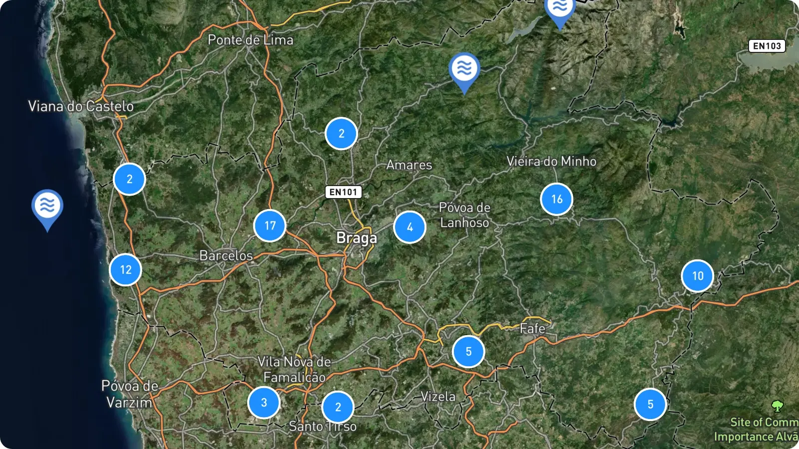 map