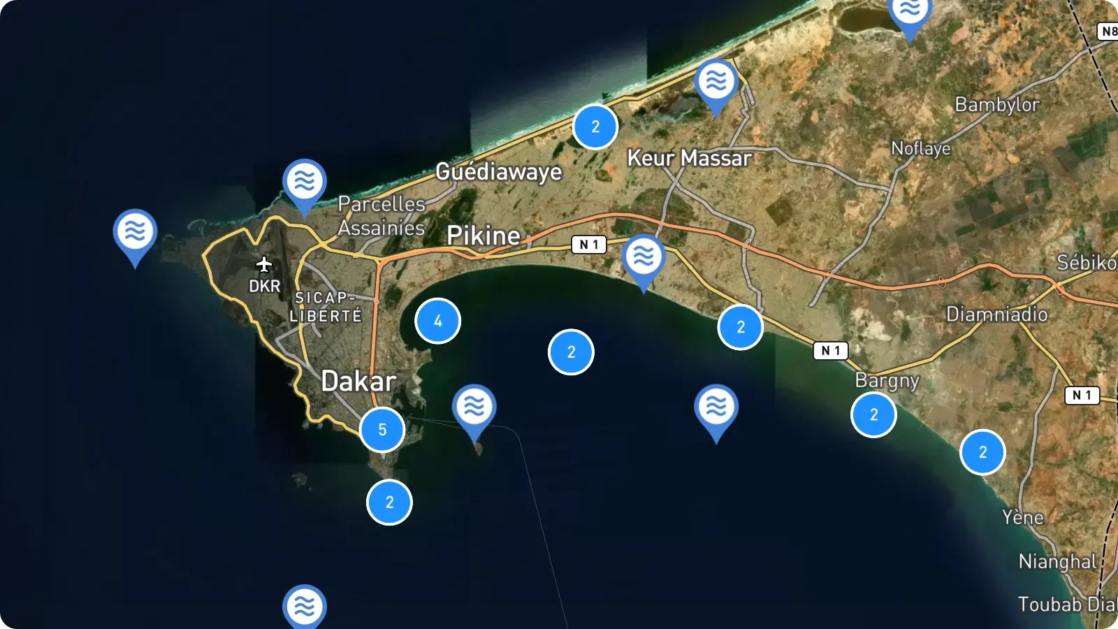 map