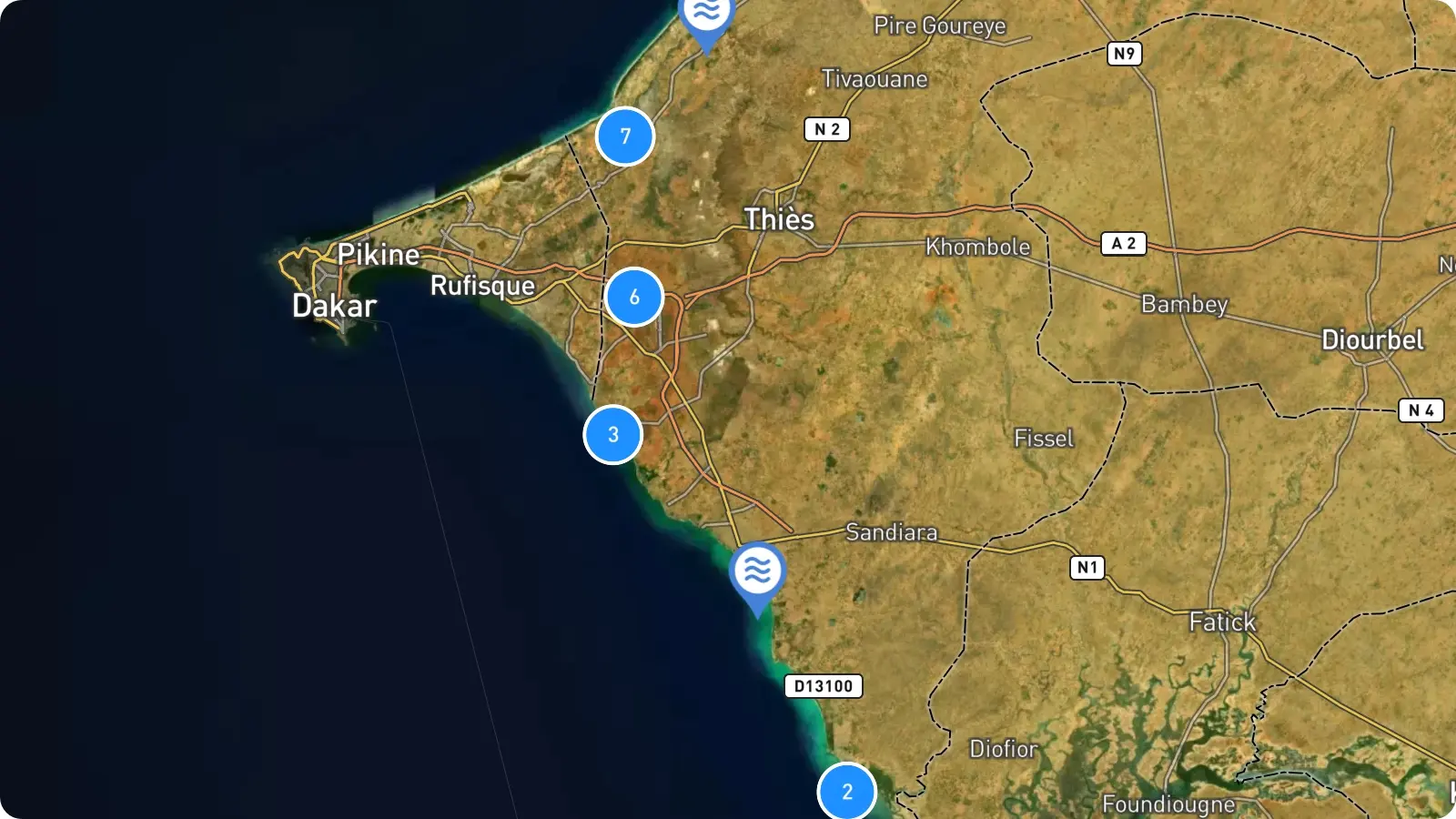 map
