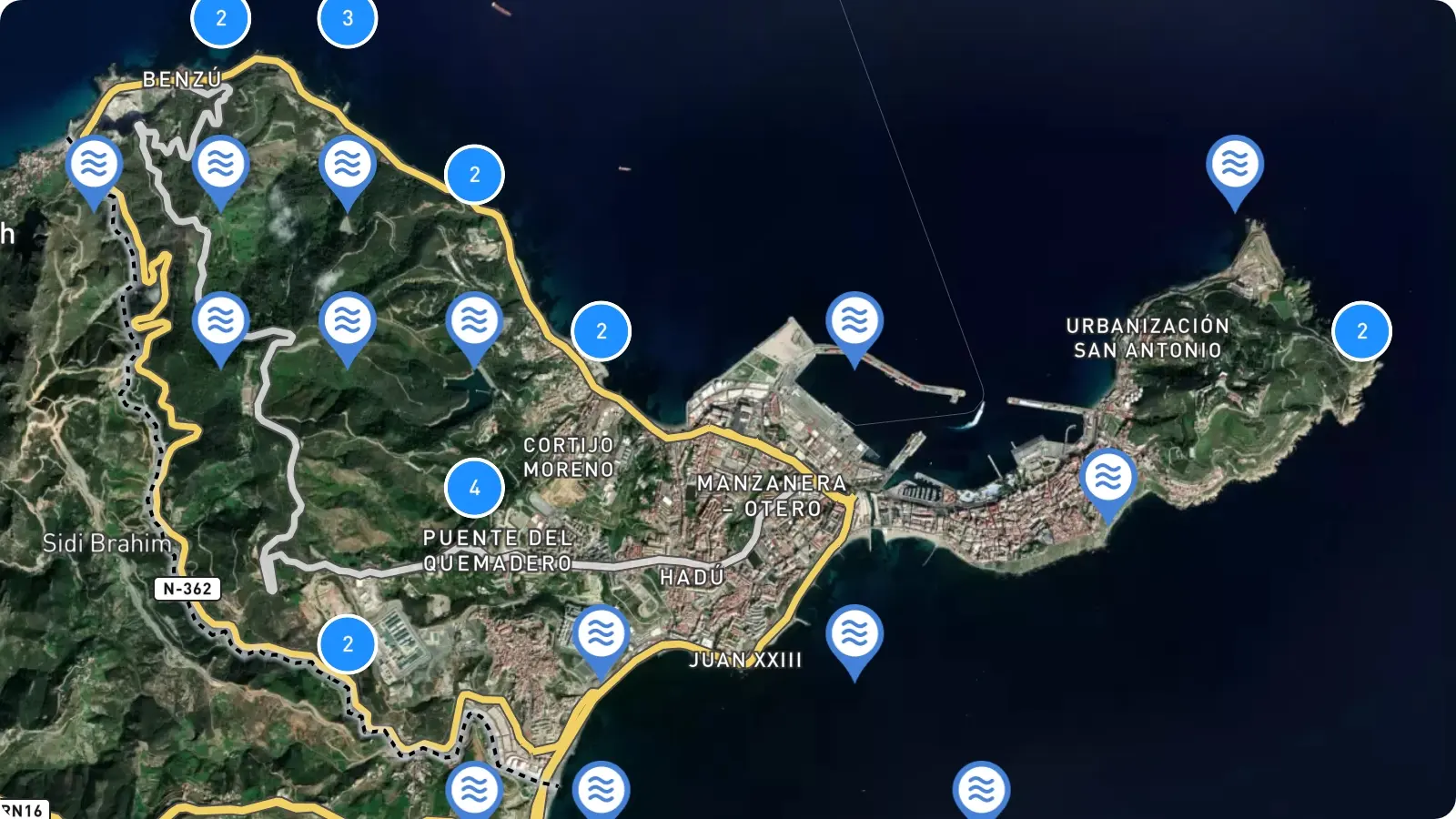 map