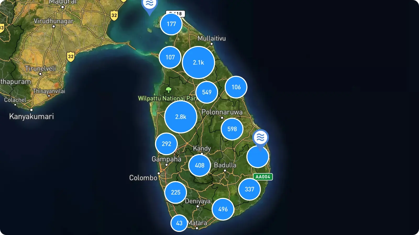 map