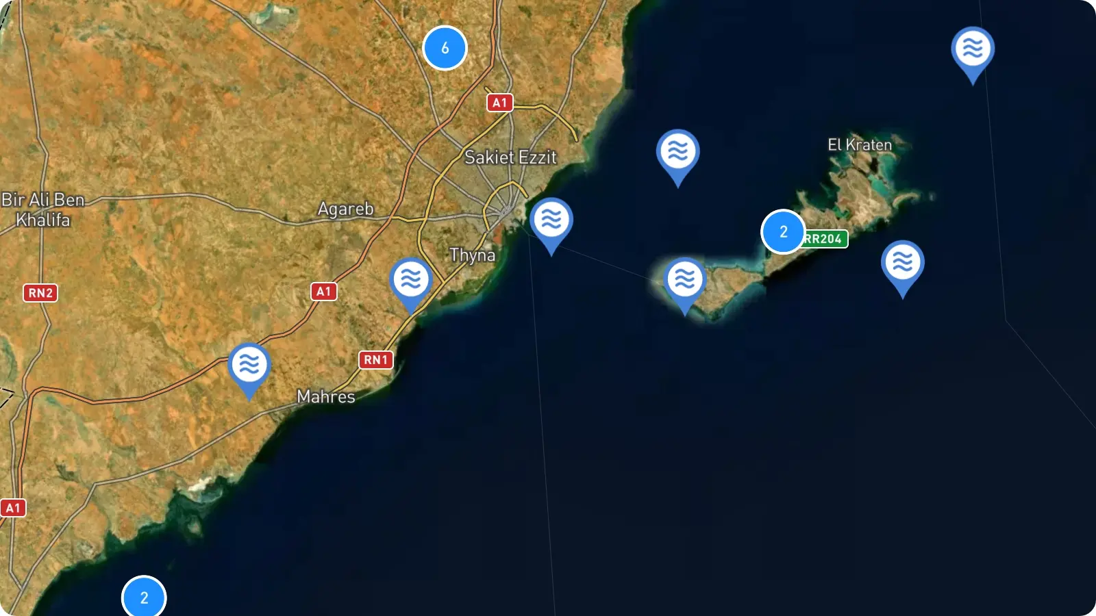 map